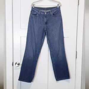 Ralph Lauren Polo Jeans Relaxed High Rise Cotton Size 10 X 31 Medium Wash